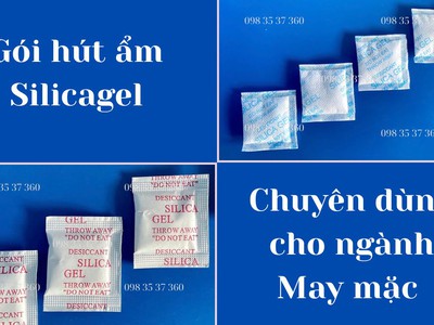 Gói hút ẩm Silicagel   Giải pháp bảo quản quần áo hiệu quả trong mùa ẩm 3