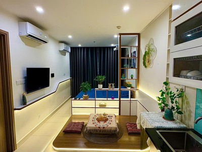Bán nhanh căn studio đầy đủ nội thất tầng trung view thích hợp đầu tư, giá chỉ 2.35 tỷ tại ocp 0