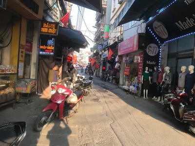  siêu phẩm hoàn hảo  mp, mt chợ đại từ kd đỉnh 53m2x5t, view hồ, chờ thang máy. 1