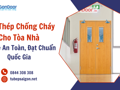 Cửa Thép Chống Cháy Cho Tòa Nhà   Bảo Vệ An Toàn, Đạt Chuẩn Quốc Gia 4