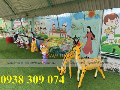 Tượng cổ tích bạch tuyết giá rẻ,tượng cổ tích thánh gióng, tượng cổ tích cô tấm, tượng cổ tích hươu 2
