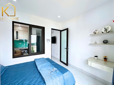 Cho thuê căn 1pn 1pk cực đẹp, sạch thoáng tại ngõ 45 cự lộc 2
