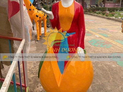 Tượng cổ tích bạch tuyết giá rẻ,tượng cổ tích thánh gióng, tượng cổ tích cô tấm, tượng cổ tích hươu 5
