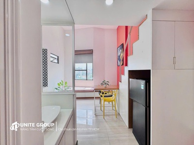 Cho thuê căn hộ gác cao 2m5 tại bình thuận, quận  7   nuôi pet   full dịch vụ cao cấp 3