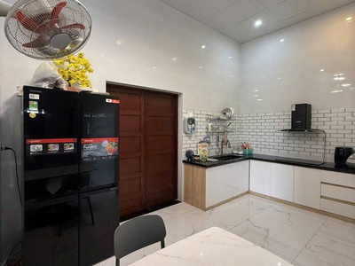 Chuyển chỗ ở cần bán nhà đất 11 45 80 thổ cư mặt tiền nhưa 12 m  giá 2ty4 còn  thương lương 3