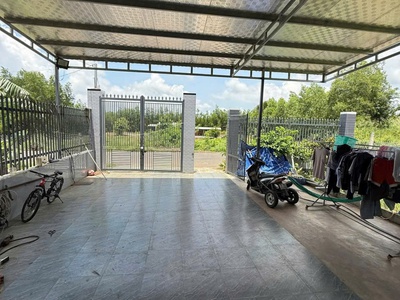 Chuyển chỗ ở cần bán nhà đất 11 45 80 thổ cư mặt tiền nhưa 12 m  giá 2ty4 còn  thương lương 2