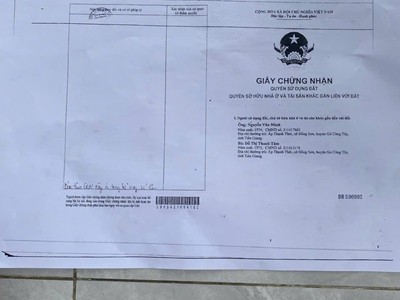 Bán gấp 2 thửa đất lớn xã đồng sơn, h. gò công tây, tỉnh đồng tháp - giá 25 tỷ 2