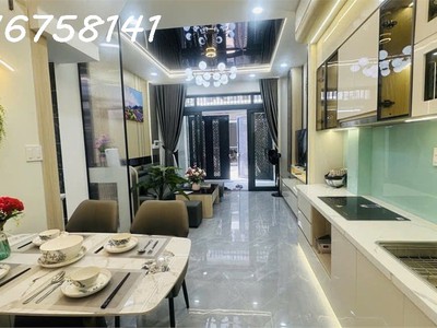 Nhà mới xây đẹp mê ly - 4 tầng btct hẻm xe hơi - đường phan huy ích - phường 15 - tân bình - 40m  - 1