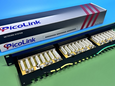 Thanh đấu nối cáp patch panel cat5 cat6 cat6A cat7 16 cổng 24 cổng 48 cổng Picolink hàng tốt giá tốt 7
