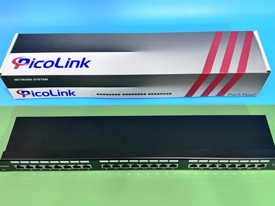Thanh đấu nối cáp patch panel cat5 cat6 cat6A cat7 16 cổng 24 cổng 48 cổng Picolink hàng tốt giá tốt 8
