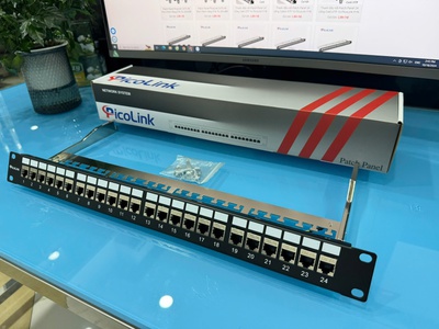 Thanh đấu nối cáp patch panel cat5 cat6 cat6A cat7 16 cổng 24 cổng 48 cổng Picolink hàng tốt giá tốt 6