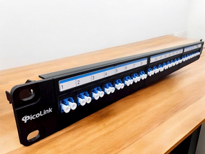Thanh đấu nối cáp patch panel cat5 cat6 cat6A cat7 16 cổng 24 cổng 48 cổng Picolink hàng tốt giá tốt 13