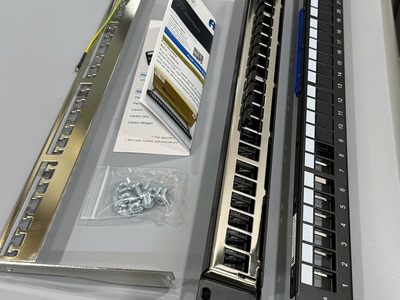 Thanh đấu nối Patch panel 16 cổng Cat6 UTP mã ACT-16S1U, ACT-JK28-C6-US chính hãng ANCOMTECK 1