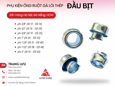Đầu nối răng ngoài, đầu nối răng trong, đầu bịt, khớp nối, đầu nối không răng 3