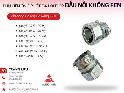 Đầu nối răng ngoài, đầu nối răng trong, đầu bịt, khớp nối, đầu nối không răng 4