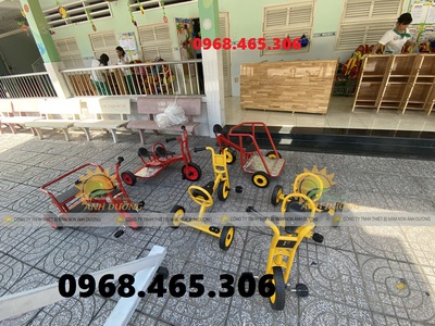 Xe đạp 3 bánh trẻ em siêu bền, xe đạp 3 bánh mầm non 0