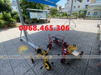 Xe đạp 3 bánh trẻ em siêu bền, xe đạp 3 bánh mầm non 1