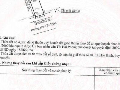 Chào bán 1 lô 93m2 - đường nhựa 7m  Hoà Bình giá chỉ 3,xx tỷ 2