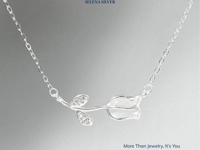 Dây Chuyền Bạc S925 Selena Silver Hoa Tulip SSL02003 1