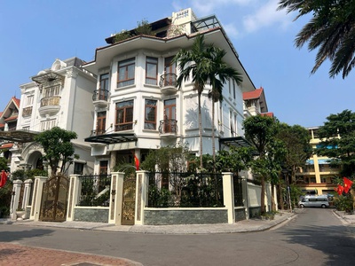 Bán biệt thự thiên hiền, 145m, 4t, lô góc, ở sướng, kd tốt, giá tốt 0