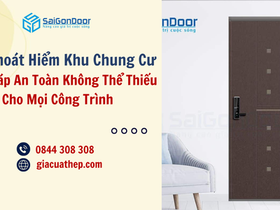 Cửa Thoát Hiểm Khu Chung Cư Giải Pháp An Toàn Không Thể Thiếu Cho Mọi Công Trình 2