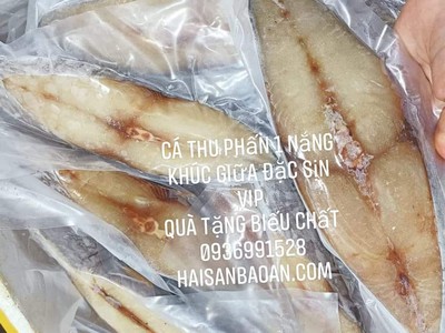 Sẵn cá thu 1 nắng vip ngon tuyển chọn 0