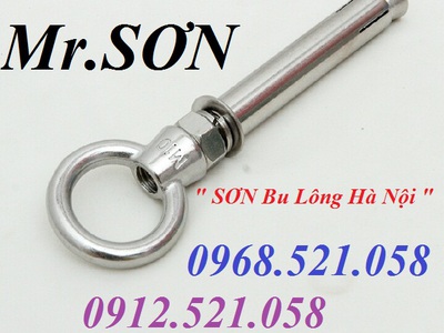 Nở mắt tròn bằng INOX 304 M6,8,10,12,14,16,18,20 Hà Nội 0968521058 Bu lông ốc vít Thanh Sơn cung ứng 5