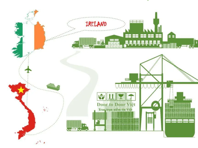Cước vận chuyển hàng hóa từ Việt Nam đi Ireland 0
