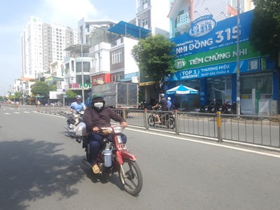 Cho thuê nhà mặt tiền hòa bình 120m  - ngang 6m - cạnh chung cư-gần chợ 2
