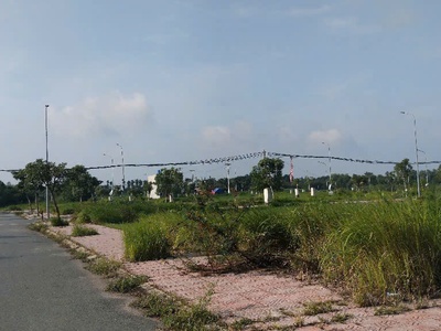 Bán đất thổ cư 135m2, đường 12m, gần Chợ Đức Hoà, giá chỉ 950 triệu 1