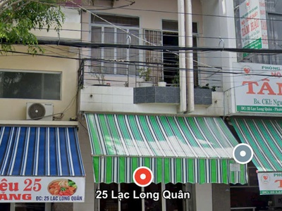 Bán nhà mặt tiền lạc long quân-phước tân -dt: 45,4m2 ngang 3,6m -hướng đông bắc -hiện trạng 0