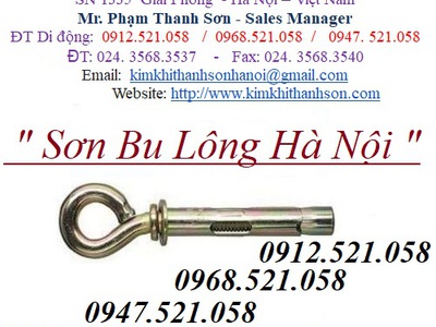 Nở sắt đầu tròn M10,M6,M8 mạ kẽm màu Vàng 0947521058 Kim khí Thanh Sơn HÀ NÔI có nở móc câu Mạ kẽm 4