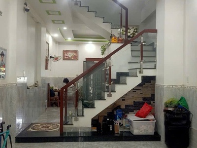 Bán nhà 4 tầng gần đường hà huy giáp, ngã tư ga,thạnh lộc q12.dt 56m2  4mx14  hẻm ô tô 5,3tỷ. 1