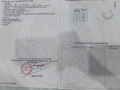 Chính chủ bán đất đẹp tại Tân Thành, Bà Rịa Vũng Tàu 3
