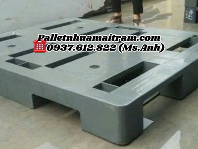  Thanh Lý Lô Pallet Nhựa Đen/Xám Khuyết   Kích Thước 1100x1100x140mm   Giá Siêu Ưu Đãi  0
