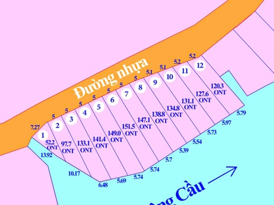Bán 1.524m2 full thổ đường nhựa xã khánh vĩnh   xã sông cầu cũ  cách ql27c khu công nghiệp sông cầu 2