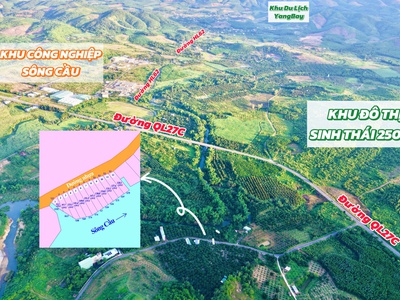 Bán 1.524m2 full thổ đường nhựa xã khánh vĩnh   xã sông cầu cũ  cách ql27c khu công nghiệp sông cầu 1