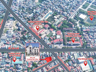 Ra Mắ Khu BT 40 Trương Hán Siêu Cách Chợ Đông Thành 150m 0
