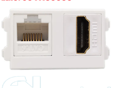 Sẵn kho Ổ cắm HDMI ACT-WH1080-L20, Ổ cắm USB ACT-U1080-L20 hãng Ancomteck Wide 5