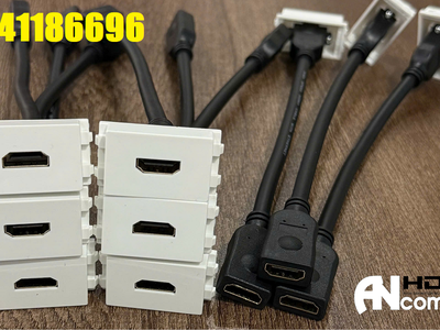 Sẵn kho Ổ cắm HDMI ACT-WH1080-L20, Ổ cắm USB ACT-U1080-L20 hãng Ancomteck Wide 1
