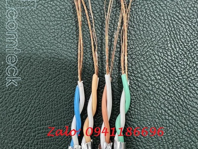 Phân phối cáp mạng CAT6A ngoài trời có bọc bạc chống nhiễu FTP có dây gia cường chịu lực 10