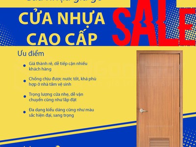 Cửa Nhựa Giả Gỗ Giải Pháp Hoàn Hảo Cho Không Gian Hiện Đại 0