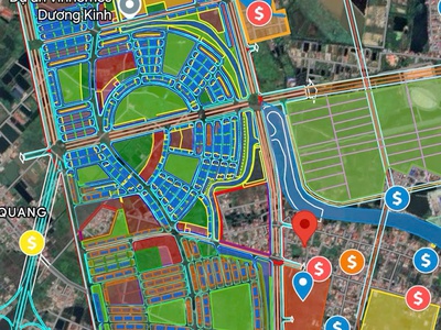 Bán đất tại Sông He, Hòa Nghĩa, Dương Kinh, sát dự án Vinhomes 1
