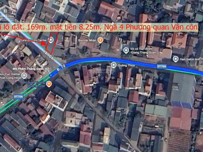 Bán nhà MP 72 - Phương Quan, Vân Côn, Hoài Đức  Sát Vành Đai 4  170m2, C4, MT 8.3m, Giá 28.9 Tỷ  TL 2