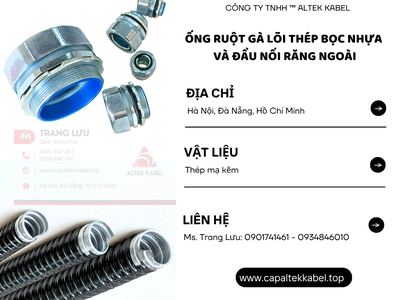 Tổng kho phân phối ống ruột gà lõi thép tại Đà Nẵng, Hà Nội, HCM 2