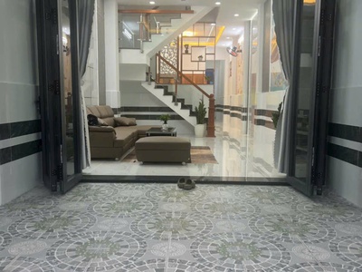 Nhà mới kiến trúc tân cổ điển diện tích khủng 4mx22m đường ô tô quận 12 2