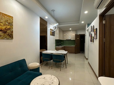Cho thuê 2PN1WC - 10 triệu/tháng - Tầng 17 hướng Tây - Q7 Riverside 1