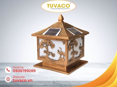 Đèn Trụ Cổng Vuông Hay Tròn   Mẫu Nào Hợp Phong Thủy Hơn 1