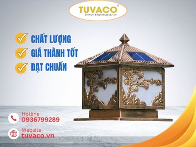 Đèn Trụ Cổng Vuông Hay Tròn   Mẫu Nào Hợp Phong Thủy Hơn 0