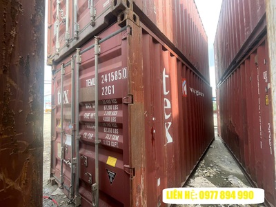 Container khô 20 feet thanh lý 2
